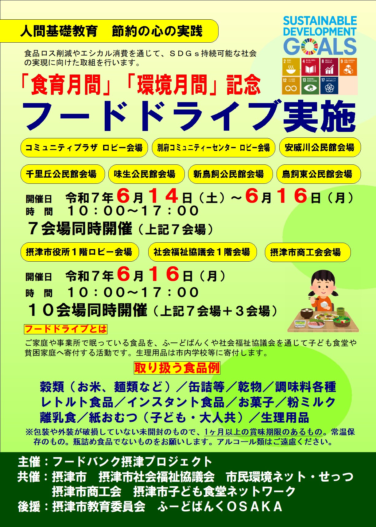第11回フードドライブ